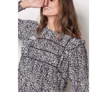 Rails Kadi Onyx Meadow Blouse